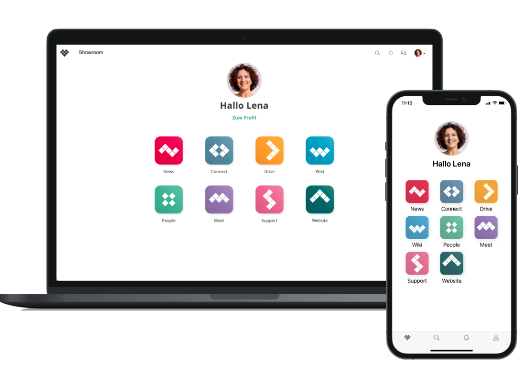Just Social Intranet & App