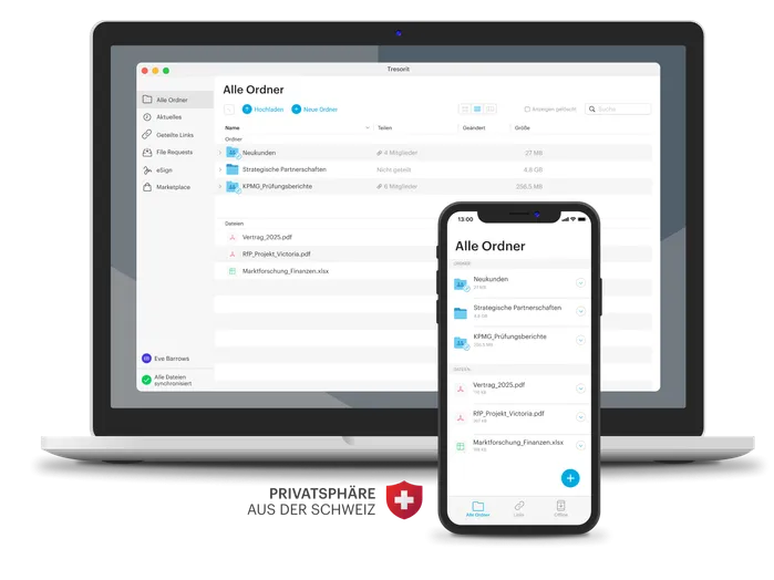 Tresorit – Sichere Cloud-Daten