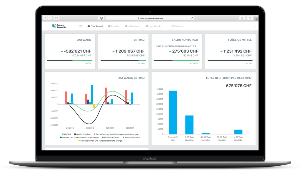 Run My Accounts Buchhaltung Slide 2