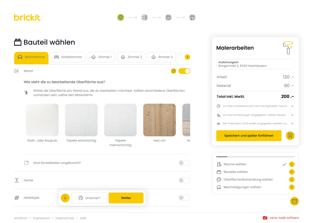 Maleraufträge digitalisieren